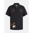 thumbnail image 5 of Disney Pixar Toy Story TS5 Men’s Woody and Bullseye Howdy Embroidered Button Up Shirt, Sizes S-3XL, 5 of 5