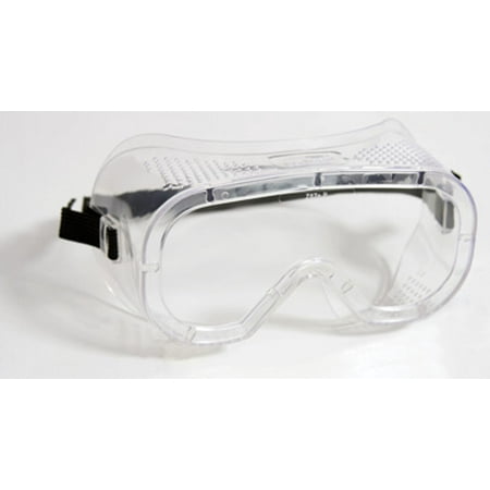 Radnor 64005096 Direct Vent Dust Goggles With Clear Soft Frame And Clear Anti-Fog Lens (Bulk Packaging) (1/EA)