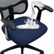 thumbnail image 1 of Funda de asiento para silla de oficina FORCHEER, 50 x 50 cm, impermeable, color azul marino, 1 of 7