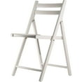 thumbnail image 5 of Winsome Robin Transitional Solid Wood Folding Chair in White (Set of 4), 5 of 10