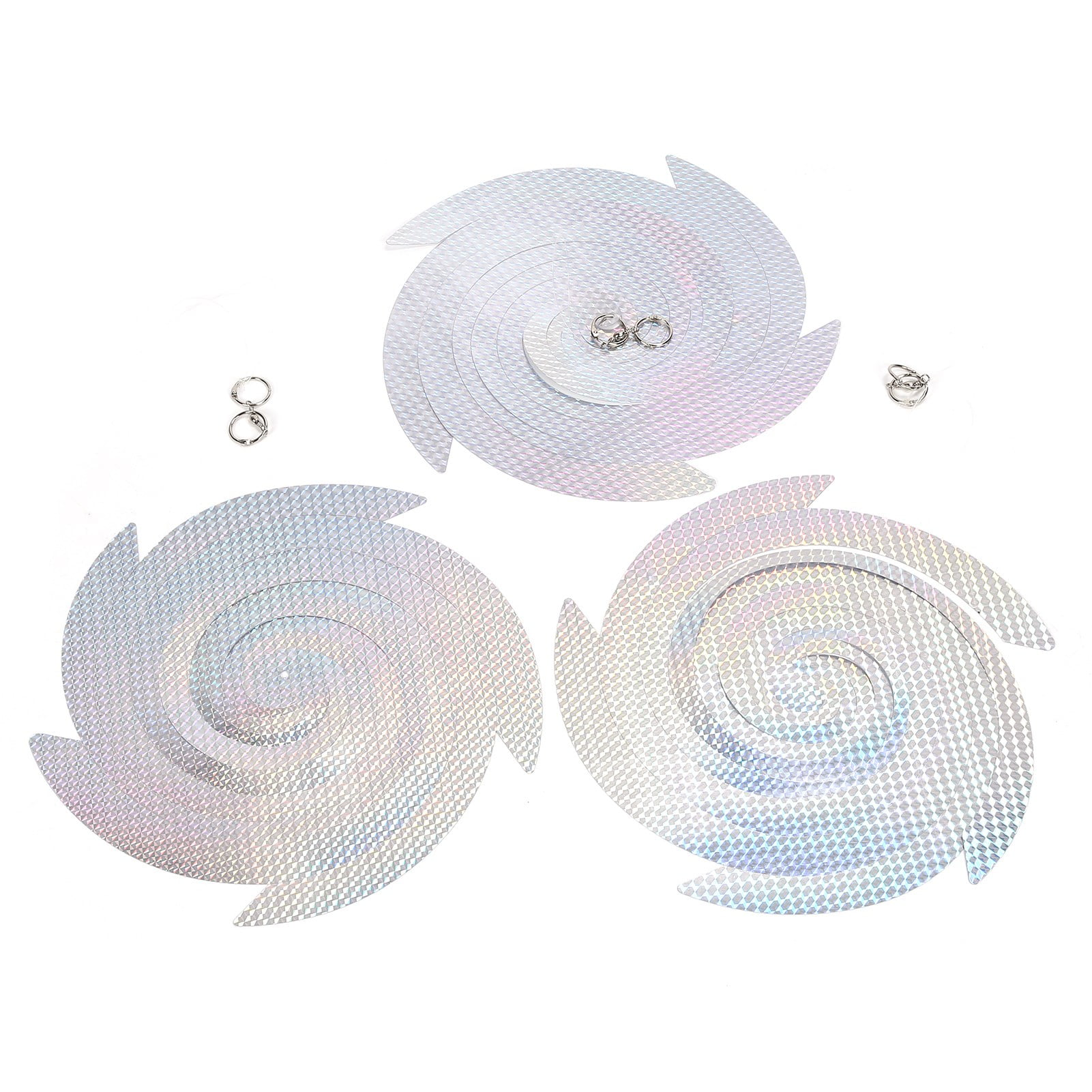 ESTINK Bird Repeller,Spiral Reflector,3 Set Bird Repeller Spiral