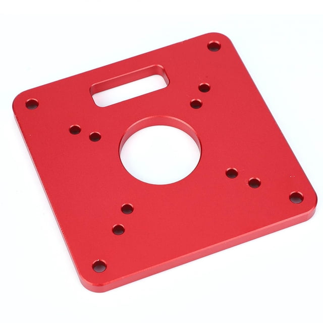 Aluminum Alloy 6061 Trimming Machine Insert Plate, Router Table Plate with Anodic Oxidation and Engraving, for RT0700C, Dong Cheng, Aoben, , BODA,