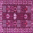 thumbnail image 1 of Ahgly Company Indoor Square Persian Pink Traditional Area Rugs, 4' Square, 1 of 4
