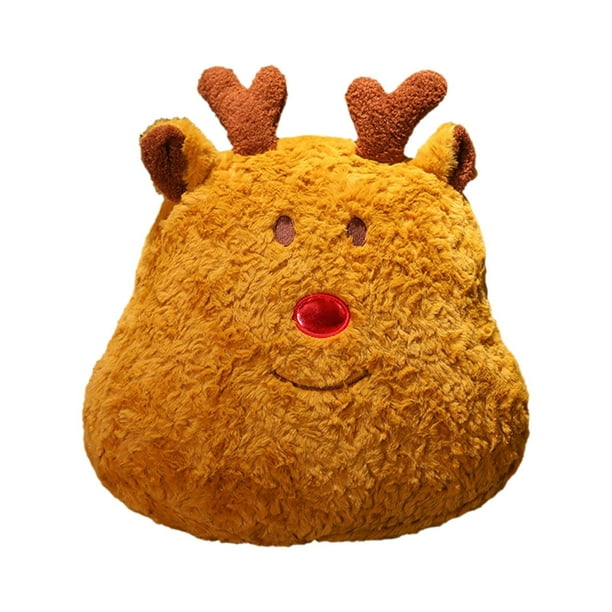 ¡Oferta especial! Cojines navideños Zainafacai con forma de bastón de caramelo. Decoraciones navideñas. Bonito cojín navideño de peluche para sofá, dormitorio, sala de estar, decoración del hogar.