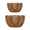 A*1+B*1, variant on Acacia Wood Flat Bottom Mixing Bowl (Add Yfz240719503 Attribute) a Clearance! Kaireo Food Storage