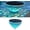 1PCS, variant on Solar Floating Pool Light with Fish Projection, Rechargeable Submersible LED Pool Decor, Waterproof Color Changing, Mesmerizing Fish Projection Pool Light (4Pcs)
