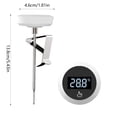 thumbnail image 3 of Yialzm Waterproof Electronic Food Pyrometer with Clip High Precision Sensor for Accurate Cooking and Baking Temperature Measurement Suit for Home Kitchen and Outdoor Use, 3 of 6