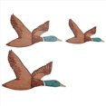 thumbnail image 2 of Mallard Duck Wall Art Wooden Ducks Wall Decor Flying Birds Wall Decor, 2 of 5