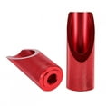 thumbnail image 4 of 2pcs Motorcycle Aluminum Alloy Foot Pegs Footboard Motorbike Foot Pegs Rests, Professional Tapered Design Motorcycle Floor Peg Footboard Rider Foot Peg Fit for  RuckusRed, 4 of 8