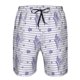 thumbnail image 3 of Fotbe Stripes and Sprigs of Lavender Trajes de Baño Estampados para Hombre, Shorts de Verano de Secado Rápido, Ropa de Playa, Bañadores-Small, 3 of 6