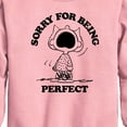 thumbnail image 2 of Peanuts - Sally Perfect - Toddler & Youth Crewneck Fleece Sweatshirt, 2 of 5