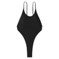 thumbnail image 2 of Sngxgn Women Swimsuits Vintage Tummy Control Swimwear(Black,M), 2 of 7