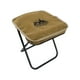 thumbnail image 2 of Taburete de camping compacto para adultos con cremallera, bolso ligero y silla plegable pequeña. Caqui, 2 of 9