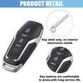 thumbnail image 4 of Unique Bargains Car Key Fob Shell 3 Button Remote Control Key Case Keyless Entry Housing for Ford Explorer 2016-2017, 4 of 7