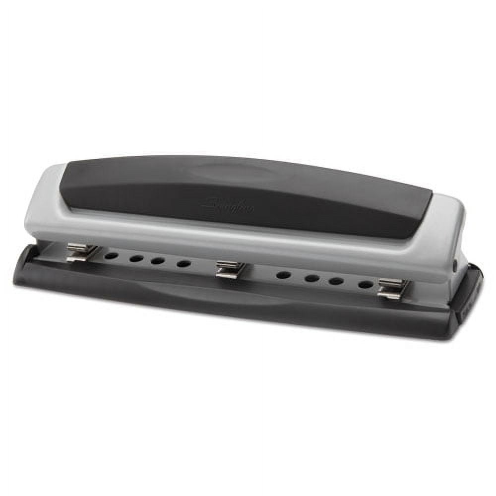 10-Sheet Precision Pro Desktop Two- To Three-Hole Punch, 9/32" Holes | Bundle of 2 Each