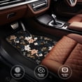 thumbnail image 5 of Daiia Lilies Flowers Printed Car Floor Mats Set of 4, Durable Non Slip Auto Floor Carpet, Car Interior Carpets Proof Foot Pads Anti-Slip Cushion Automoetive Accessories, 5 of 6