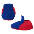 thumbnail image 5 of Newborn & Infant Royal/Red Buffalo Bills Little Champ Three-Piece Bodysuit Bib & Booties Set, 5 of 5