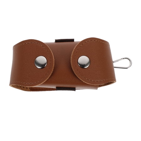 FOMIYES 1Pc Coffee PU Golfs Holder Wear Resistant Golfs Accessory for Storage Use