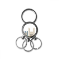 thumbnail image 1 of Canadá Landmark y City Church Llavero de metal de acero inoxidable Llavero Anillo de cadena Llavero, 1 of 3