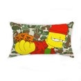 thumbnail image 1 of Funda de cojín decorativa de anime de los Simpson, 30 x 50 cm, 1 of 1