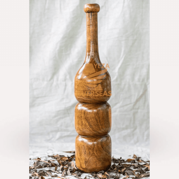 Sports Bubble Dersign Wooden Indian Clubs/Mugdar/Meel/Clubbell/Karla Kattai for Exercise (2, Kilograms)