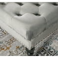 thumbnail image 3 of Linon Isabelle Velvet Square Tufted Ottoman, Multiple Colors, 3 of 9