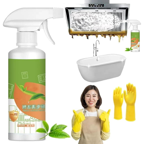 Fly Cleanse, Electrolyzed Ion Kitchen Cleaner Spray, All Purpose Oil Cleaner for Floor Cleaner, Toilet Bowl Cleaners,Household Items,Easy Cleaning