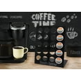 thumbnail image 5 of AuldHome Design Contemporary Coffee Pod Stand (Black); Enamelware Coffee Pod Holder, K-Cup Compatible, 5 of 9