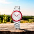 thumbnail image 2 of Reloj Q&Q Q78B-006PY Ladies-Acero, 2 of 3