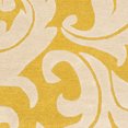 thumbnail image 3 of SAFAVIEH Soho Blair Floral Wool Area Rug, Gold/Ivory, 8' x 8' Round, 3 of 4