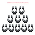 thumbnail image 5 of 10 unidades de soporte para cañas de pescar, pinzas de nailon para piscina, polos para peces, estante de almacenamiento de pared, accesorios de pesca, 17mm, negro Feliz Sencillez, 5 of 5