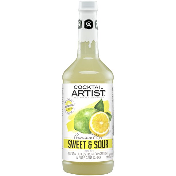 COCKTAIL ARTIST Sweet & Sour Mixer, 33.8 fl oz
