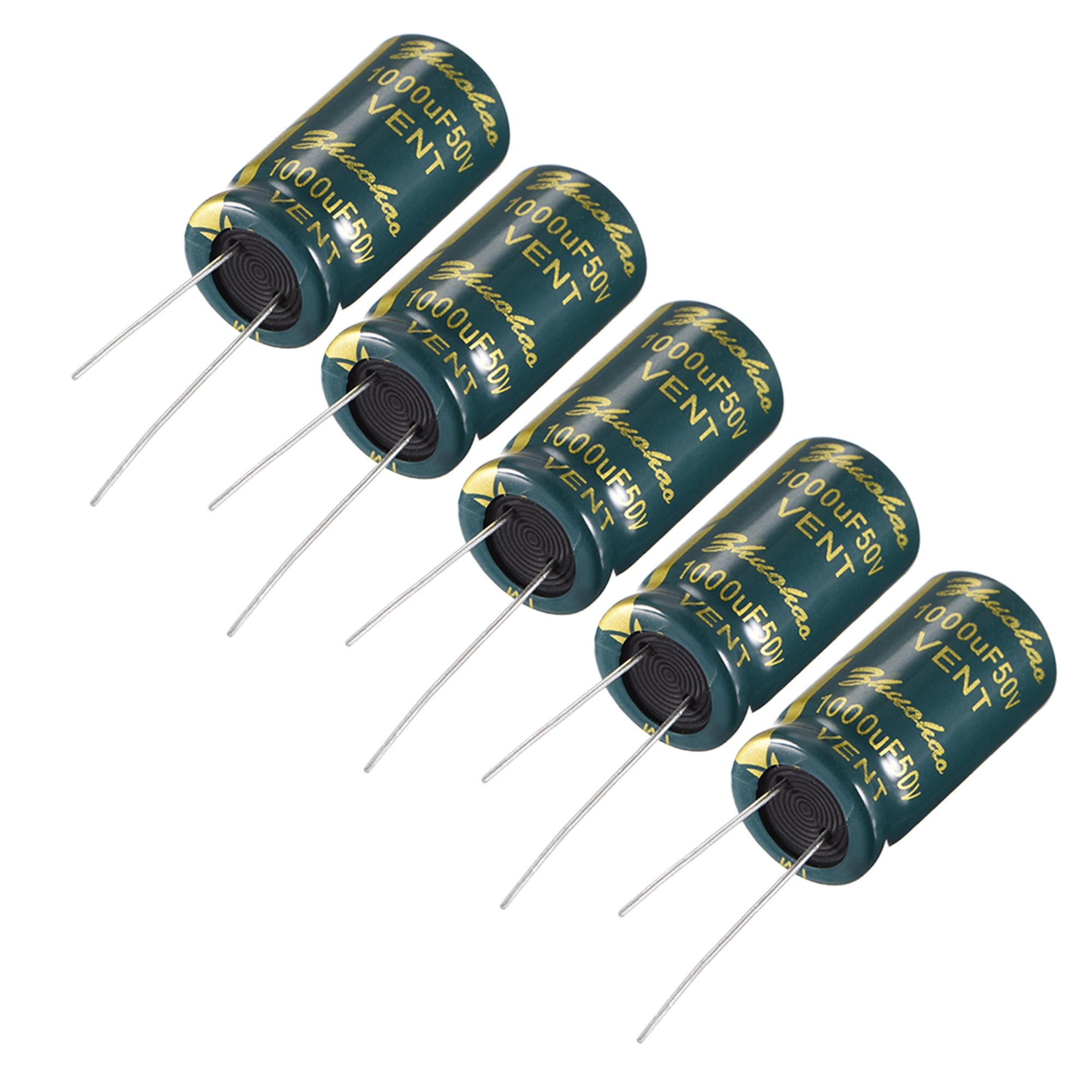 Aluminum Radial Electrolytic Capacitor 10000uF 50V Life 13 x 25 mm 5pcs
