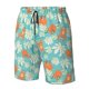 thumbnail image 4 of Balery Cute Sloth on Floral Tree Traje de Baño Estilo Hawaiano para Hombre, Shorts de Secado Rápido con Bolsillos-3X-Large, 4 of 6