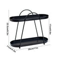 thumbnail image 3 of Chmadoxn Closet Organizers and Storage, Organization and Storage, Storage Bins, Storage Containers Jewelry Rack Cosmetics Jewelry Storage Rack Dressing Table Desktop Decoration Rack Iron storage rack, 3 of 6