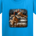 thumbnail image 4 of Inktastic Bull Riding Youth T-Shirt, 4 of 5