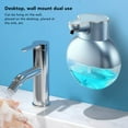 thumbnail image 2 of Automatic Soap Dispenser Touchless Rechargeable IPX6 Waterproof Wall Mounted Induction Soap Dispenser 400ml, 2 of 8