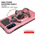 thumbnail image 5 of Ring Kickstand Phone Case for Motorola Moto G Stylus 5G 2022 Case w/Tempered Glass Screen Protector for Car Mount Shockproof Protective Case - Rose Gold, 5 of 7