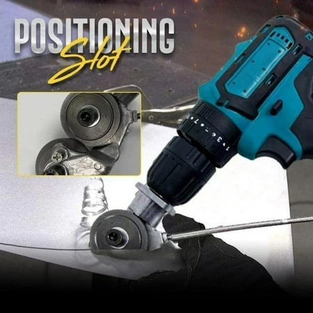 

TANGNADE Electric Drill Plate Cutter Power Sheet Metal Shear Metal Sheet Cutter Head For Electric Drill Clippers Scissors