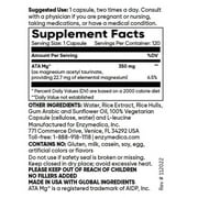 Enzymedica Magnesium Mind, Magnesium Supplement, 120 Capsules