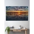 thumbnail image 2 of 'Camel Train'' Poster Wall Art, Modern Wall Decor For Living Room Bedroom, 8x12 UNFRAMED, 2 of 3