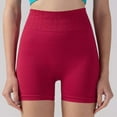 thumbnail image 5 of ShomPort Yoga Shorts for Women Seamless High Waisted Athletic Short Leggings Summer Slim Stretchy Workout Gym Shorts, 5 of 6