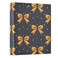 thumbnail image 5 of ALAZA Bows Print Hardcover 3 Ring Binder 1.5" Round Rings Interior Pockets Binders Organizer 1 Pack, 5 of 9