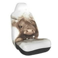 thumbnail image 1 of Lsque Cute Cow Bath Pattern Car Seat Covers for Front Seats , Waterproof Seat Covers for Cars, Sporty Front Seat Covers,Car Seat Cover Protector Front Seats, 1 of 5