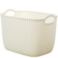 thumbnail image 1 of Cesta de almacenamiento de ropa sucia Cesta de ropa sucia WC Cubo de lavandería de plástico Baño Ropa de baño artefacto Calcetines de escritorio Cesta de almacenamiento, 1 of 5