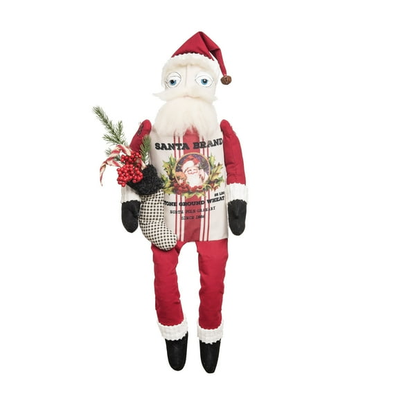 Klaus Santa Feedsack Christmas Figure Figurine