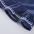 thumbnail image 6 of Otqutp Cute Sundress for Toddler Girls Summer Dress Bow Small Flying Sleeve Crew Neck A Line Skirt School Casual Going Out Dress, 6 of 6