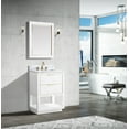 thumbnail image 3 of Avanity Allie-V24-G Allie 24" Single Free Standing Wood Vanity Cabinet Only - White, 3 of 5