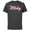 Charcoal, variant on Disney Mickey & Minnie Coquette Valentine's Day Cute Trip - Short Sleeve Cotton T-Shirt for Adults - Customized-Black