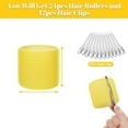 thumbnail image 5 of Jumbo Hair Rollers Sets, 12 Pcs Self Grip Salon Hair Dressing Curlers with 12 Pcs Duckbill Clips, Jumbo Large Rollers for Long Short Hair, DIY Curly Hairstyle for Women, Colors May Vary, 5 of 8